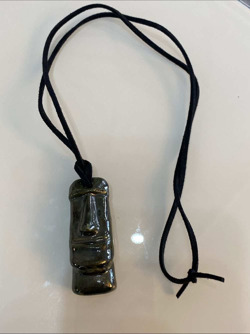 Moi head tiki pendant necklace - Picture 2 of 7